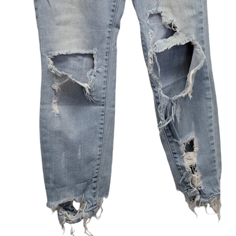 Cello Jeans Womens Size 0 Factory Distressed Factory Faded Denim Jeans