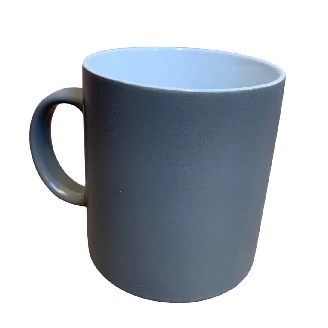 I'm Retired What's Your Excuse Large Steel Gray 20oz Ceramic Coffee Mug