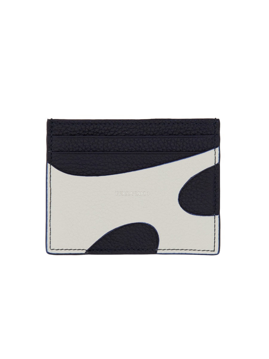 Ferragamo Men Leather Card Holder