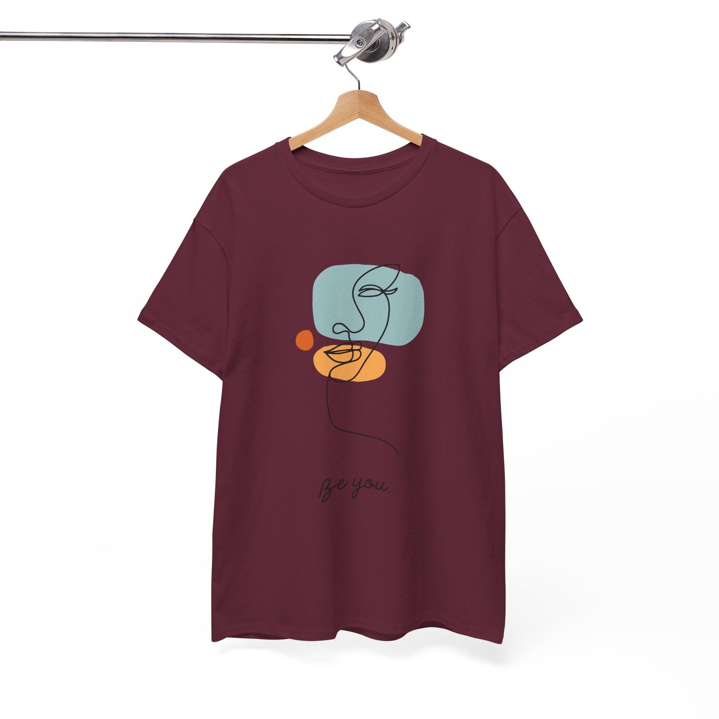 Be You Unisex Cotton Tee - Inspirational Graphic Tee for Self-Love, Gift for Friends, Casual Wear, Birthday, Everyday Comfort