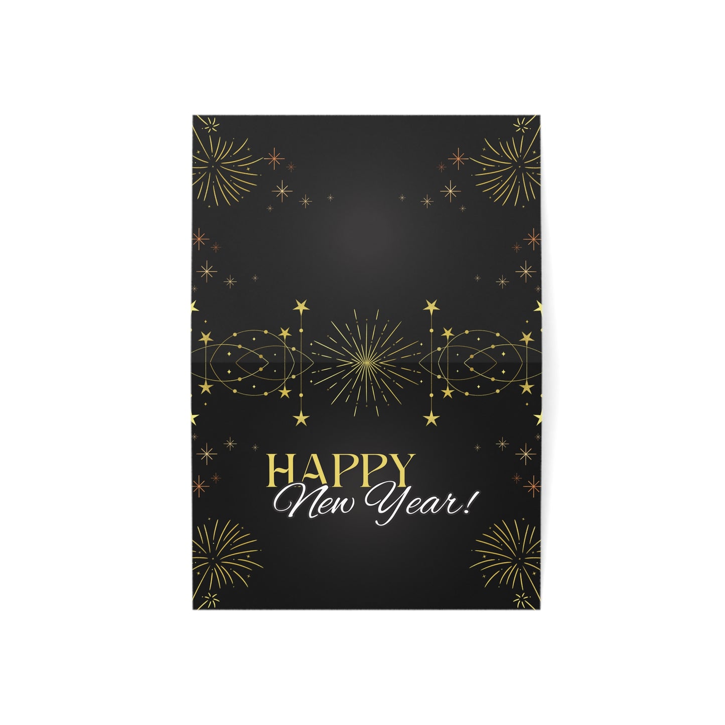 Stylish New Year Greeting Cards - Festive Holiday Stationery for Celebrations, Invitations, Gift Cards, and Special Occasions