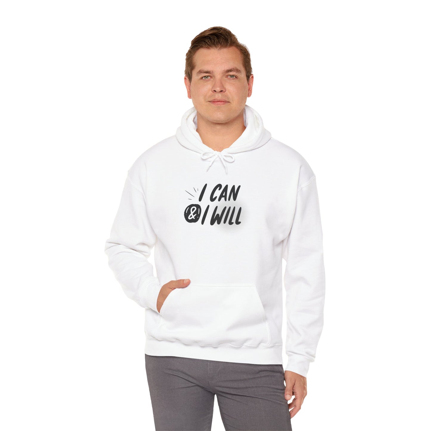Motivational Hoodie for Empowerment, Cozy Sweatshirt for Inspirational Gift, Unisex Apparel, Perfect for Casual Wear, Gym and Self-Care