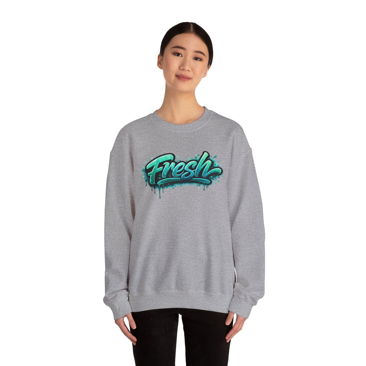 Fresh Graffiti Crewneck Sweatshirt