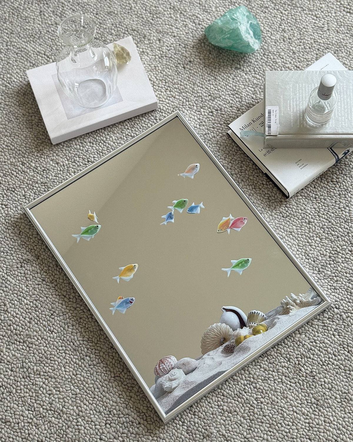 Ocean Fish Mirror Wall Art-1