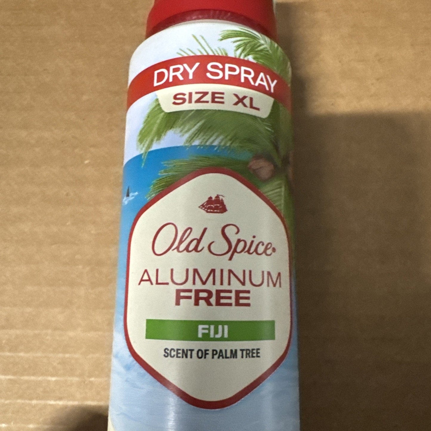 Old Spice, Size XL Dry Spray Aluminum Free Fiji Deodorant 4.3 oz.