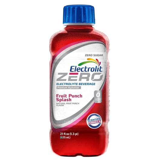Electrolit Zero Fruit Punch Hydration Beverage (21oz)