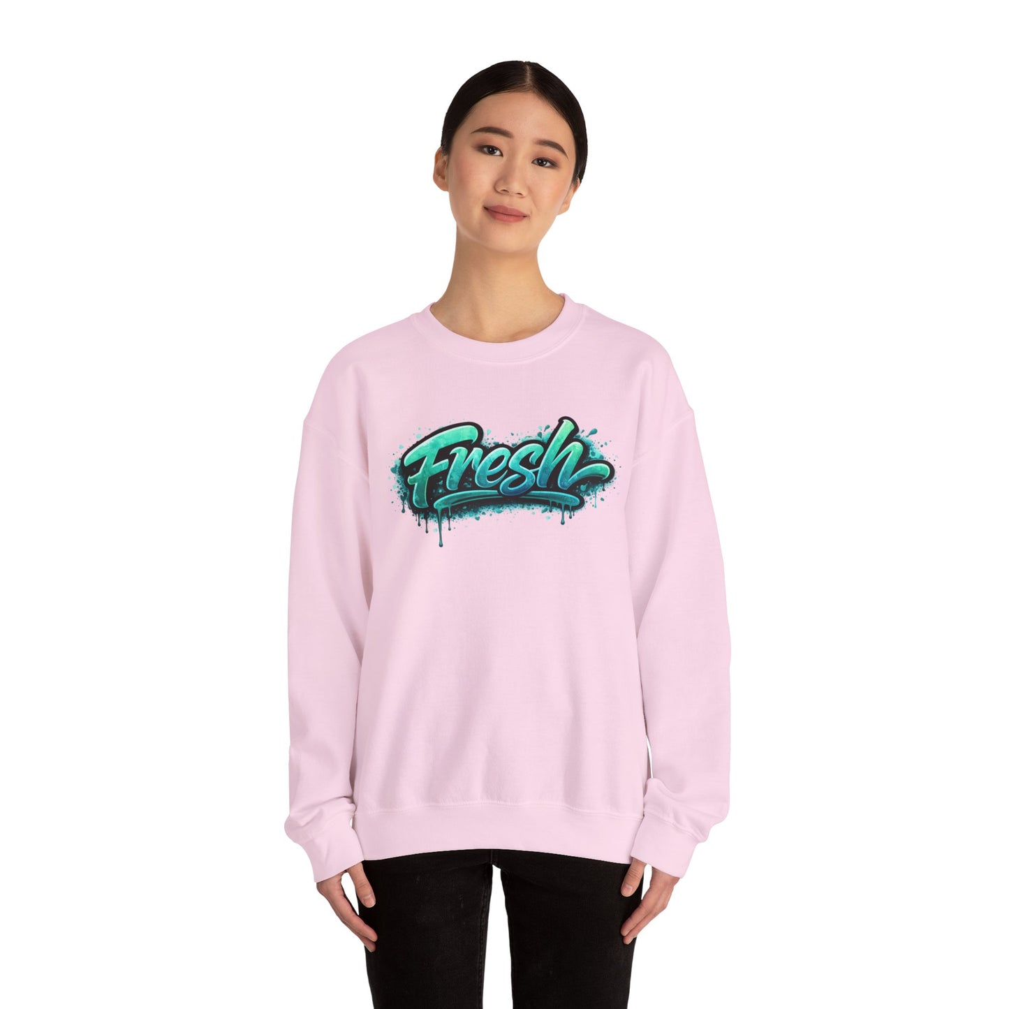 Fresh Graffiti Crewneck Sweatshirt