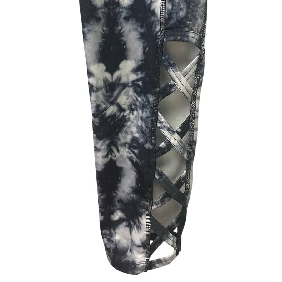 Lot of 2 Vogo Athletica & Zella Medium Stretch Polyester Athletic Ankle Leggings
