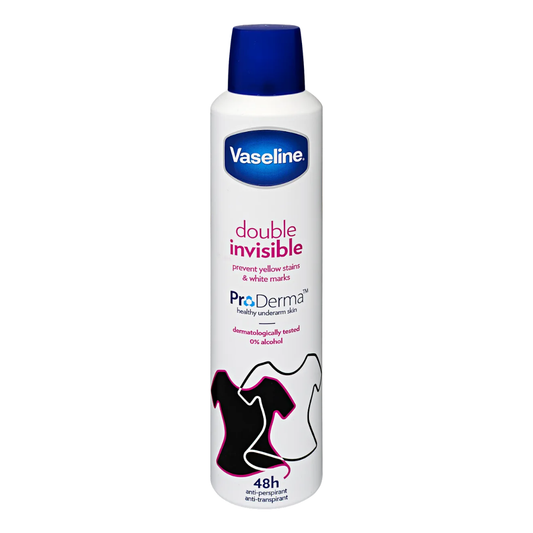 Vaseline Double Invisible Antiperspirant Deodorant Spray (8.5oz)