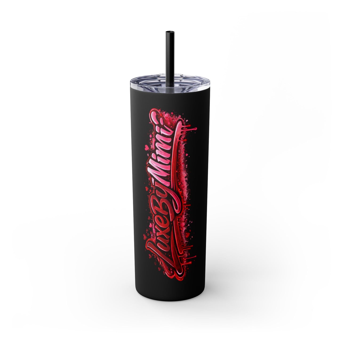 Skinny Tumbler – 'Lake & Lemons' Red Script 20oz Insulated Straw Tumbler