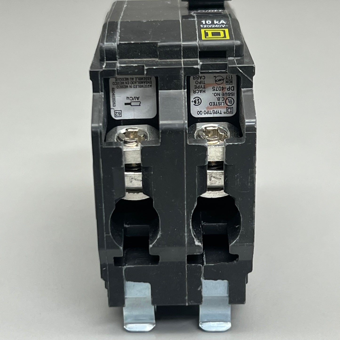 SQUARE D Plug-on Circuit Breaker 60A-120/240V QO260