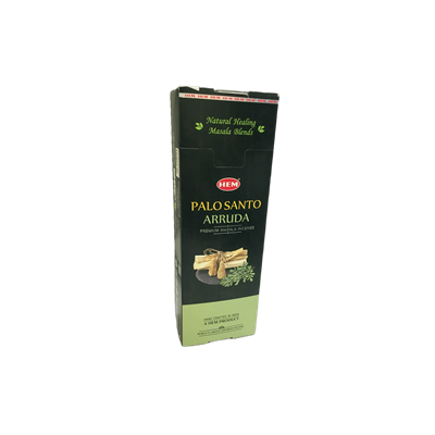 HEM Palo Santo Sandal Premium Masala Incense Sticks - Box of 6 Packs(select fragance)