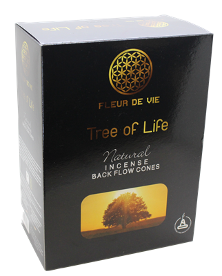 Fleur de Vie - Chakra Energy - Backflow Cones (Box of 12)
