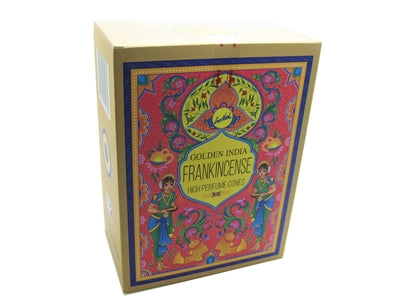 Sree Vani - Golden India Lavender High Perfume Cones (10 cones in 12 packets)