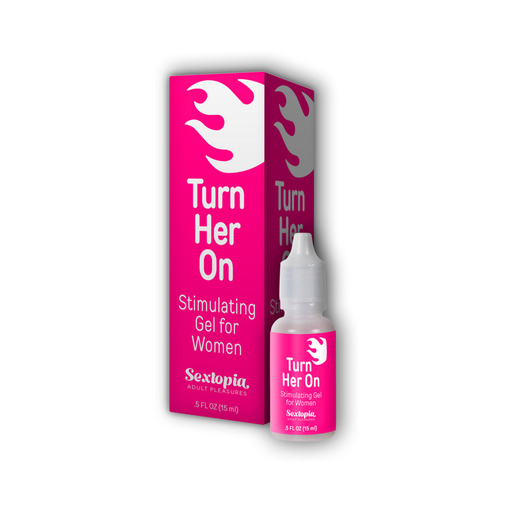 Sextopia Turn Her On Stimulating Gel For Women .5 oz. Bottle-0