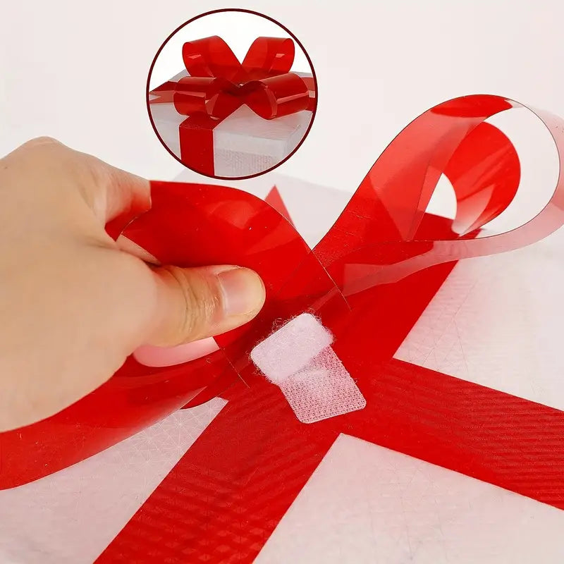 Sparkling Trio: Festive LED Christmas Gift Boxes Set-4
