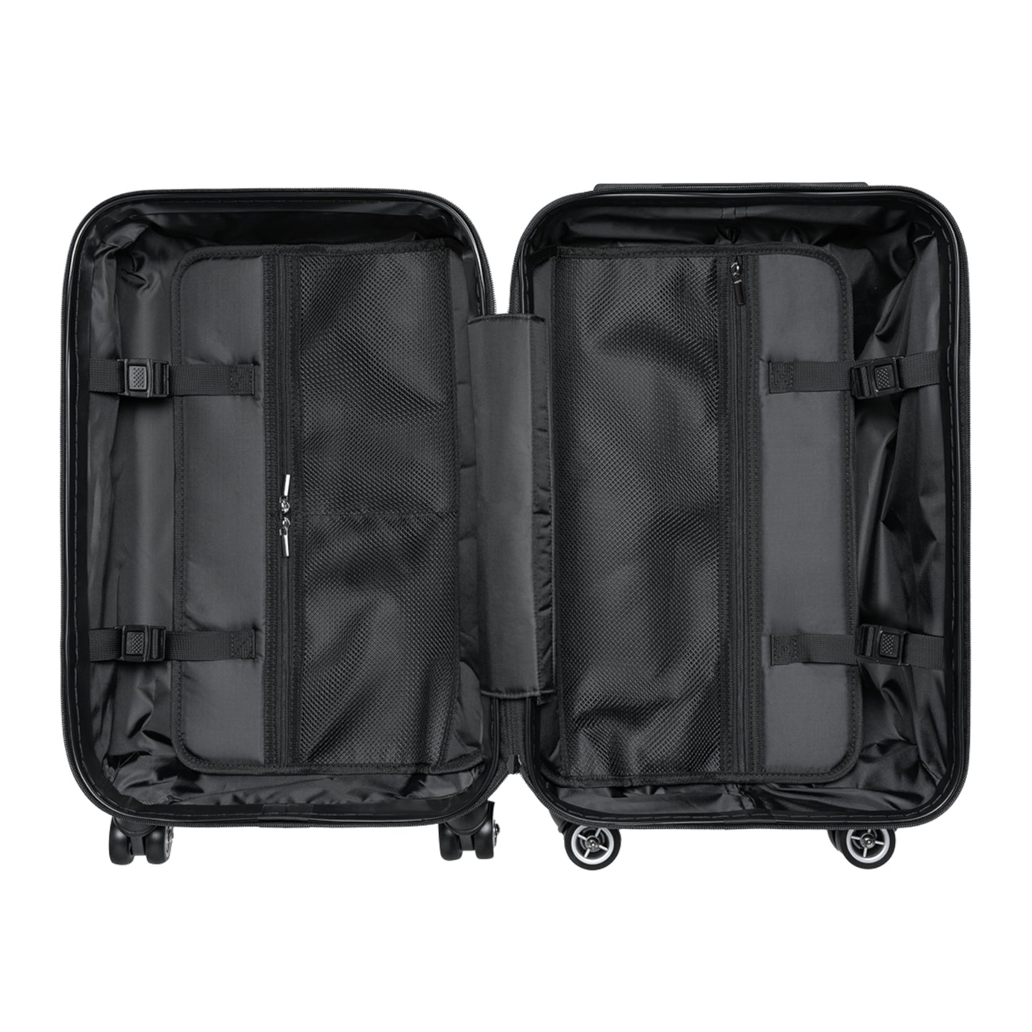 Personalized Name Solid Pink Suitcase, Carry-On Luggage, Hard Shell Spinner
