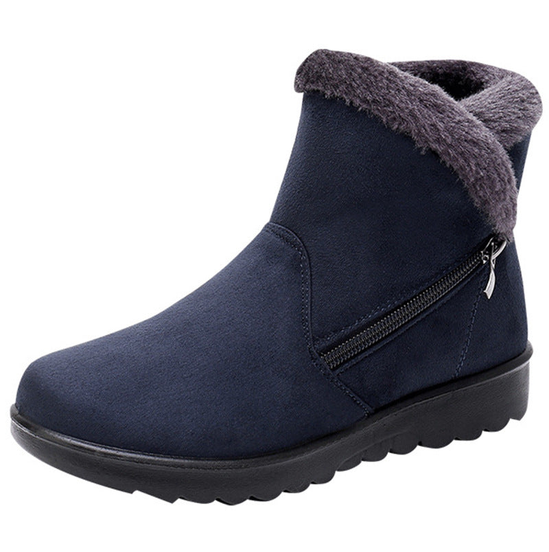Women's warm cloth shoes, elderly snow boots