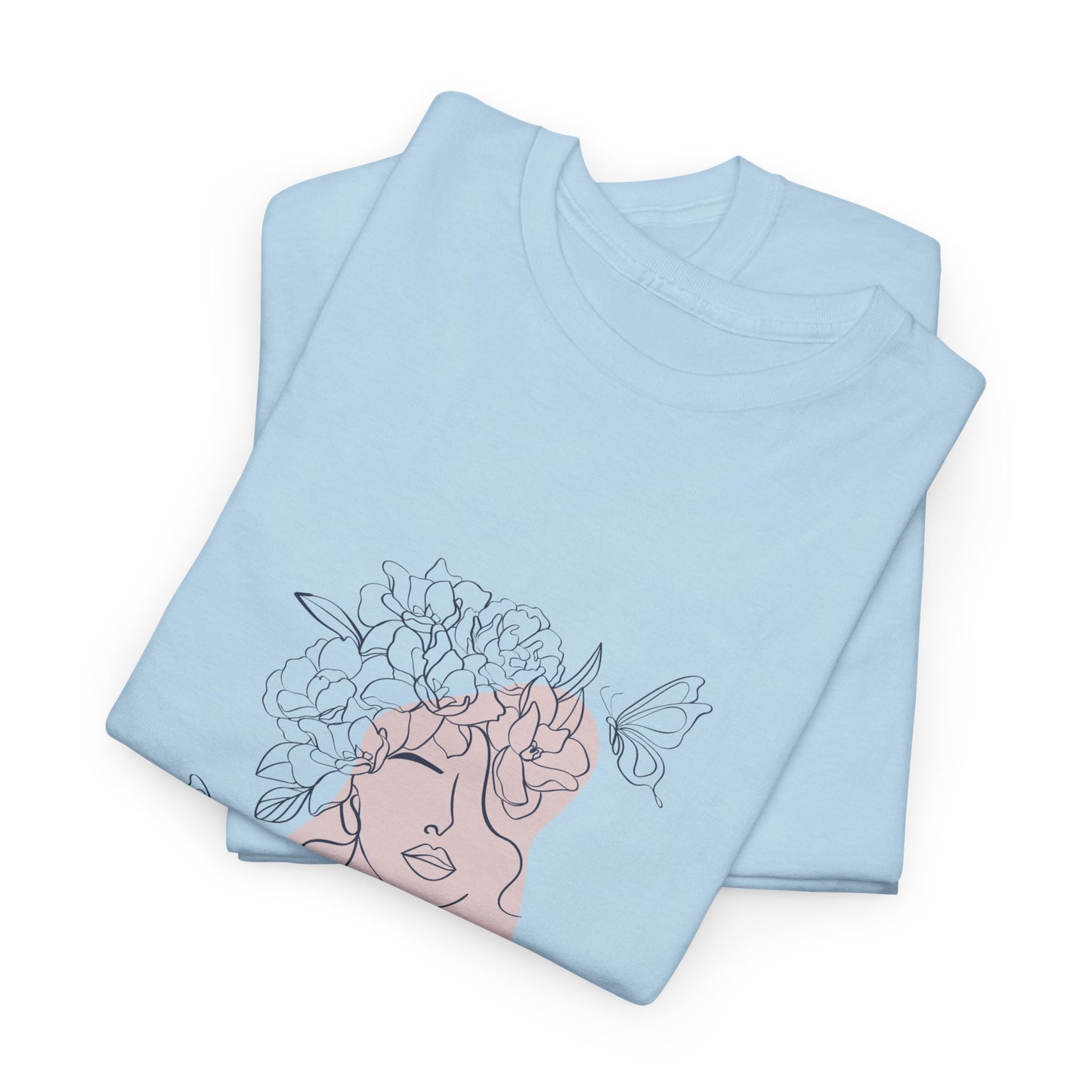 Bloom Where You Are Planted Chic Inspirational Quote Tee, Inspirational Cotton T-Shirt, Casual Graphic Tee, Vintage Style Unisex Shirt, Gift for Her