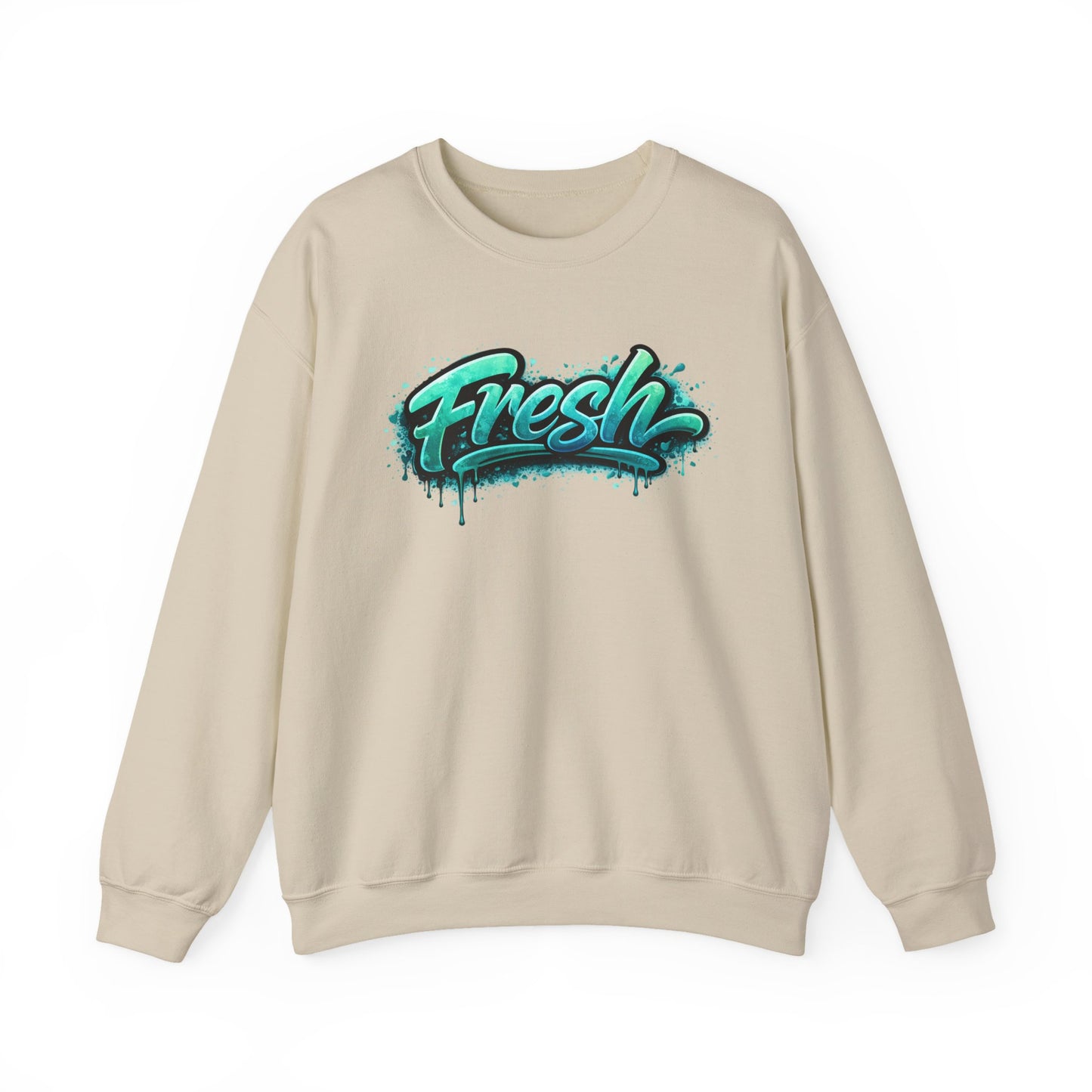 Fresh Graffiti Crewneck Sweatshirt