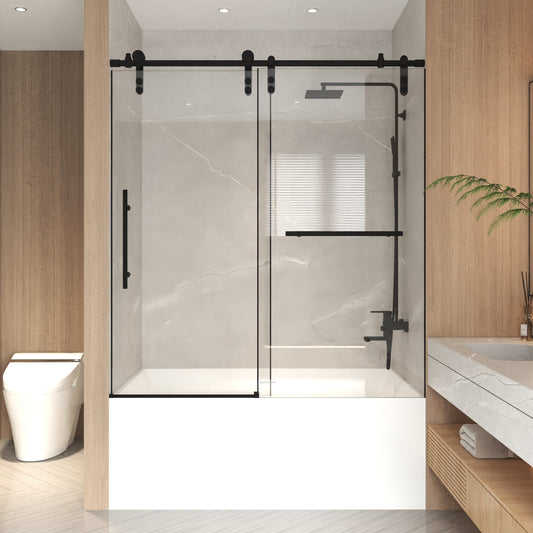 Frameless Sliding Bathtub Door
