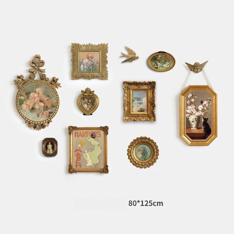 Set of 10 Retro Wall Painting-4
