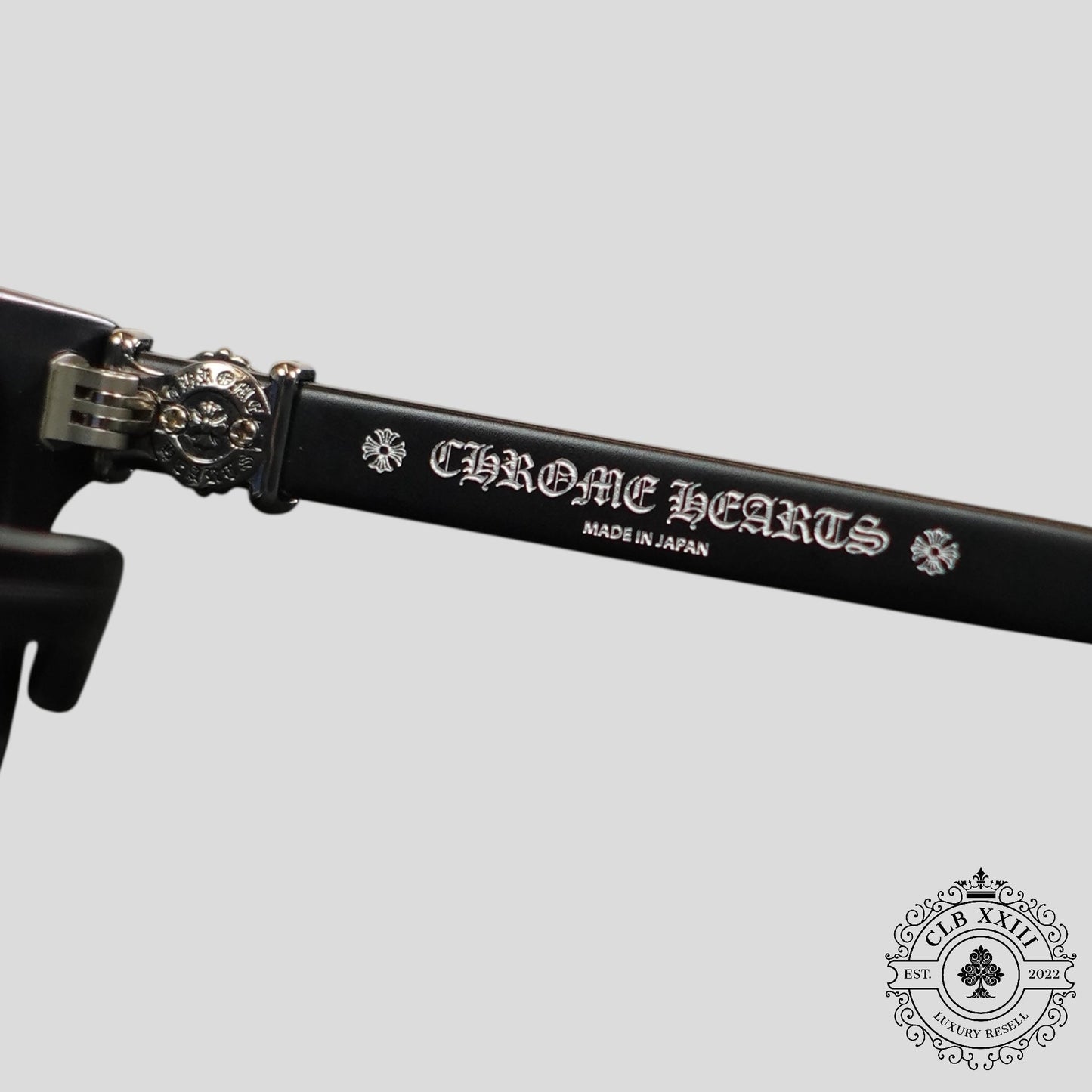 Chrome Hearts Grim Glasses in Matte Black