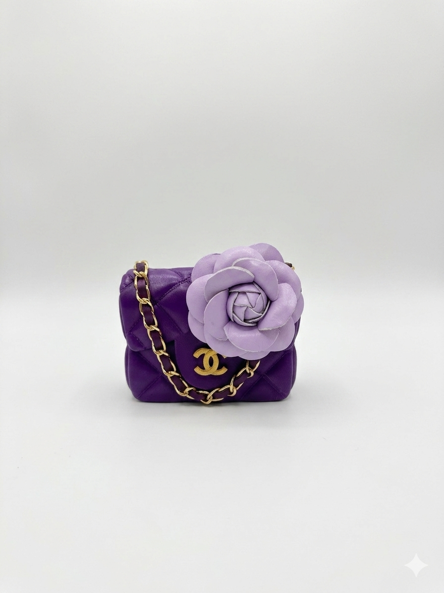 The Petite Purple Flower Couture