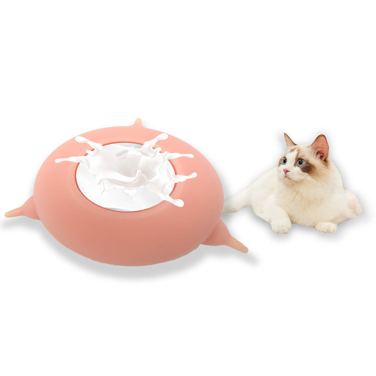 Cat And Dog Bionic Silicone Automatic Feeding Artifact Pacifier Feeding Water Feeding Bottle Pet Milk Bowl Sucking Feeding Device