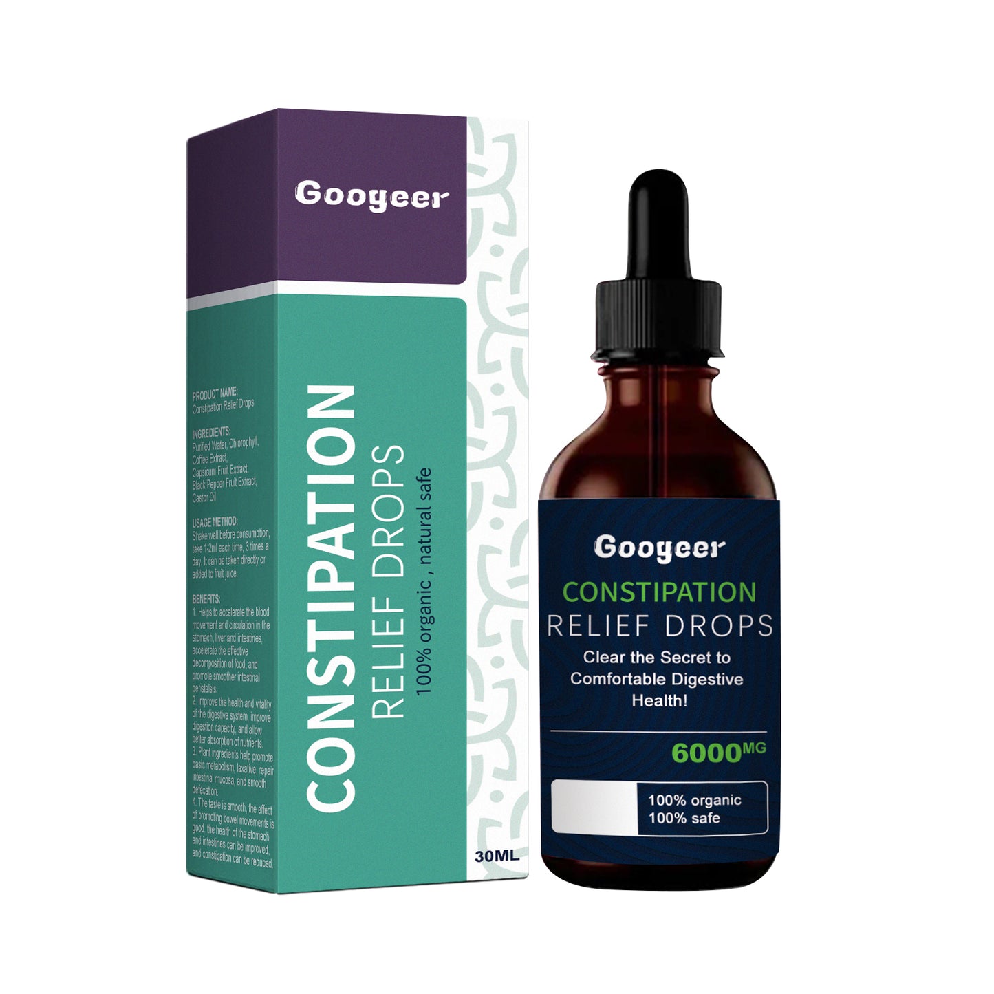 Defecation Care Drops Relieve Distention, Clear Bowel And Bowel Care