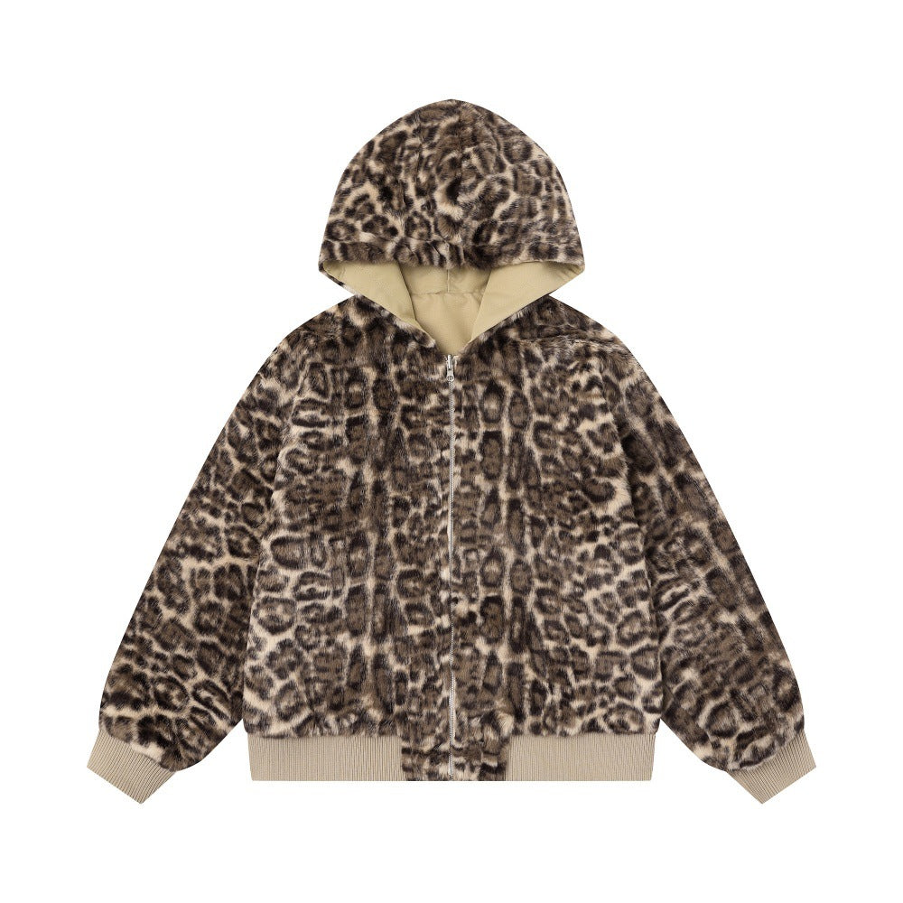 Double sided hooded jacket