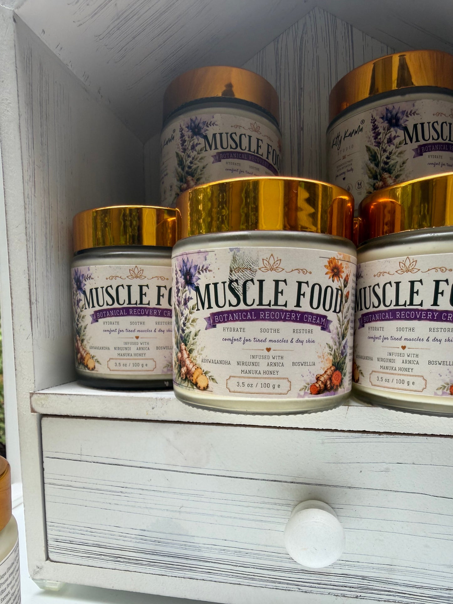 Muscle Food Lotion for Daily Muscle Support & Hydration