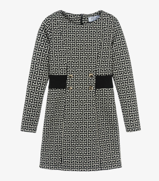 Fun & Fun
Girls Black & Beige Dress multicolor