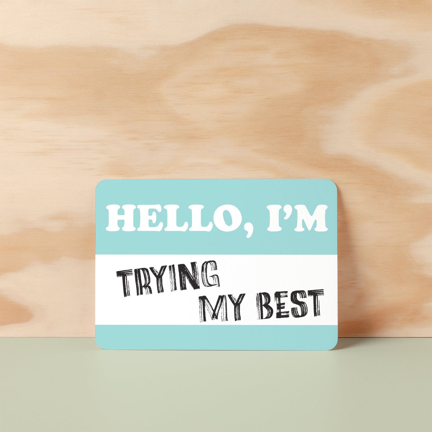 Funny Mental Health Affirmation Cards, Deck of 16