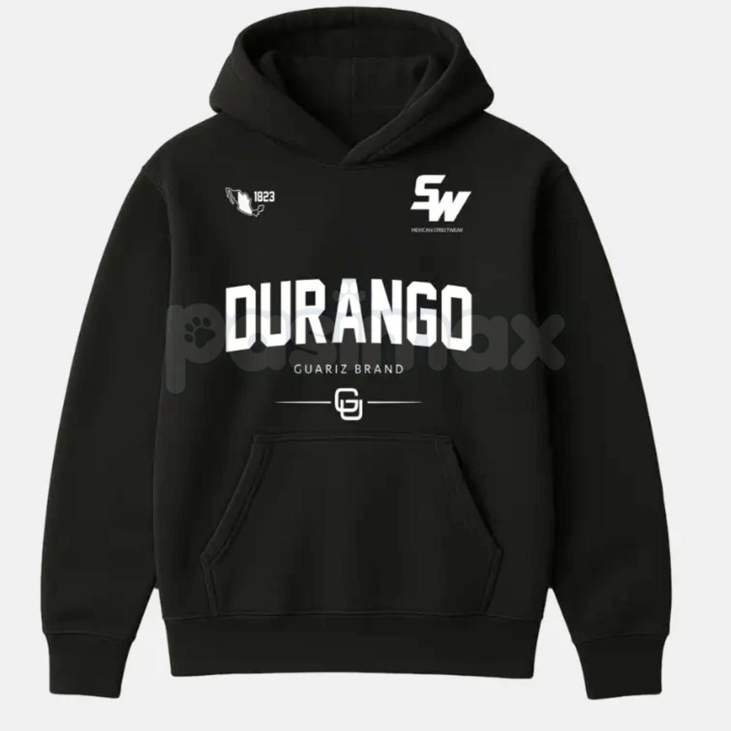 MX STREETWEAR STATE Hoodie – Custom State Pride Pullover, Mexican Culture & Streetwear Graphic Apparel, Unisex
