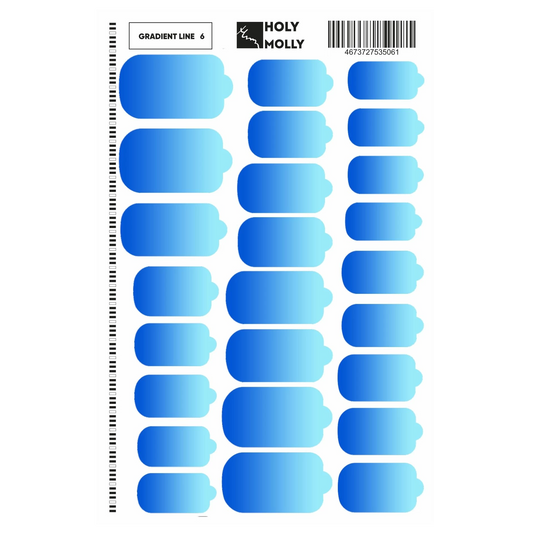 MANICURE FILM GRADIENT LINE #6- HOLY MOLLY-0