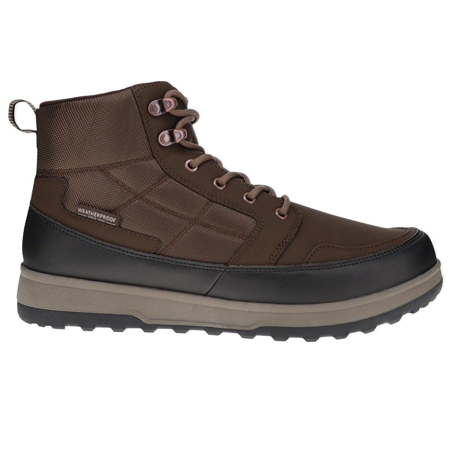 Weatherproof Mens Size 11 Brown Jenkins Hiking Outdoor Trekking High Top Boots