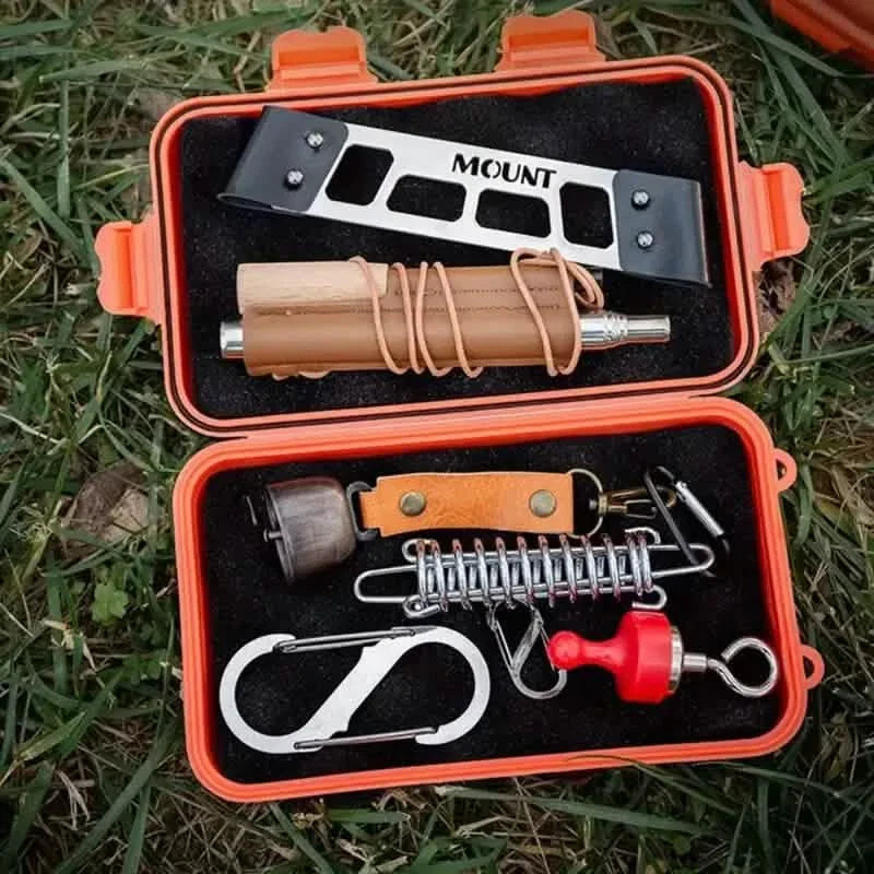 Durable EDC Tool Box – Shockproof & Waterproof, Compact Travel Organizer