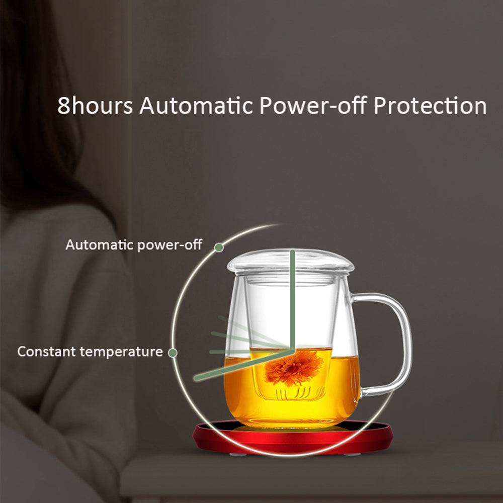 Coffee Mug Cup Warmer Milk Tea Water Heating Electric-3