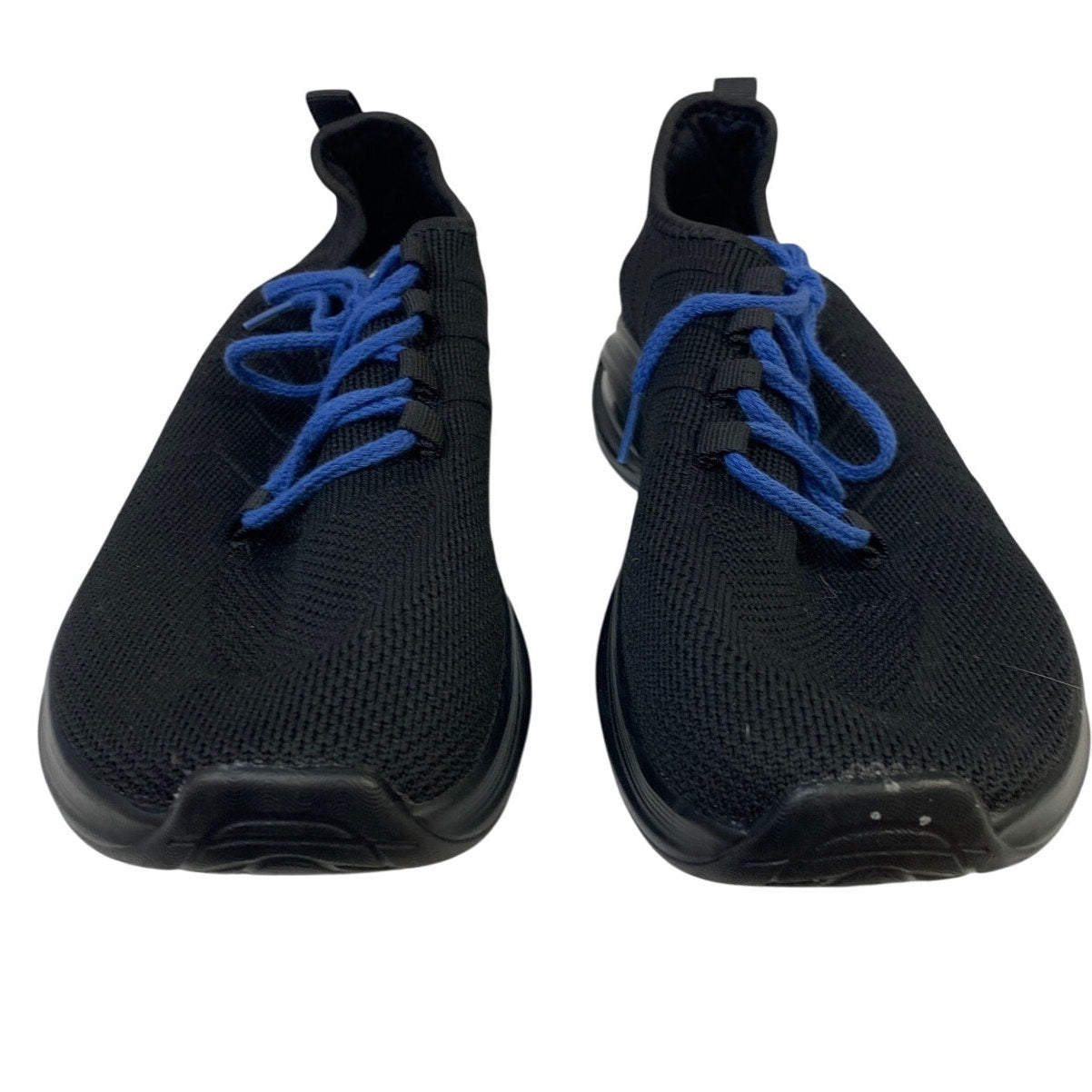 Rollstep Mens Size 8 Black Sneakers Lace Up Round Toe Air Cushion Athletic Shoes