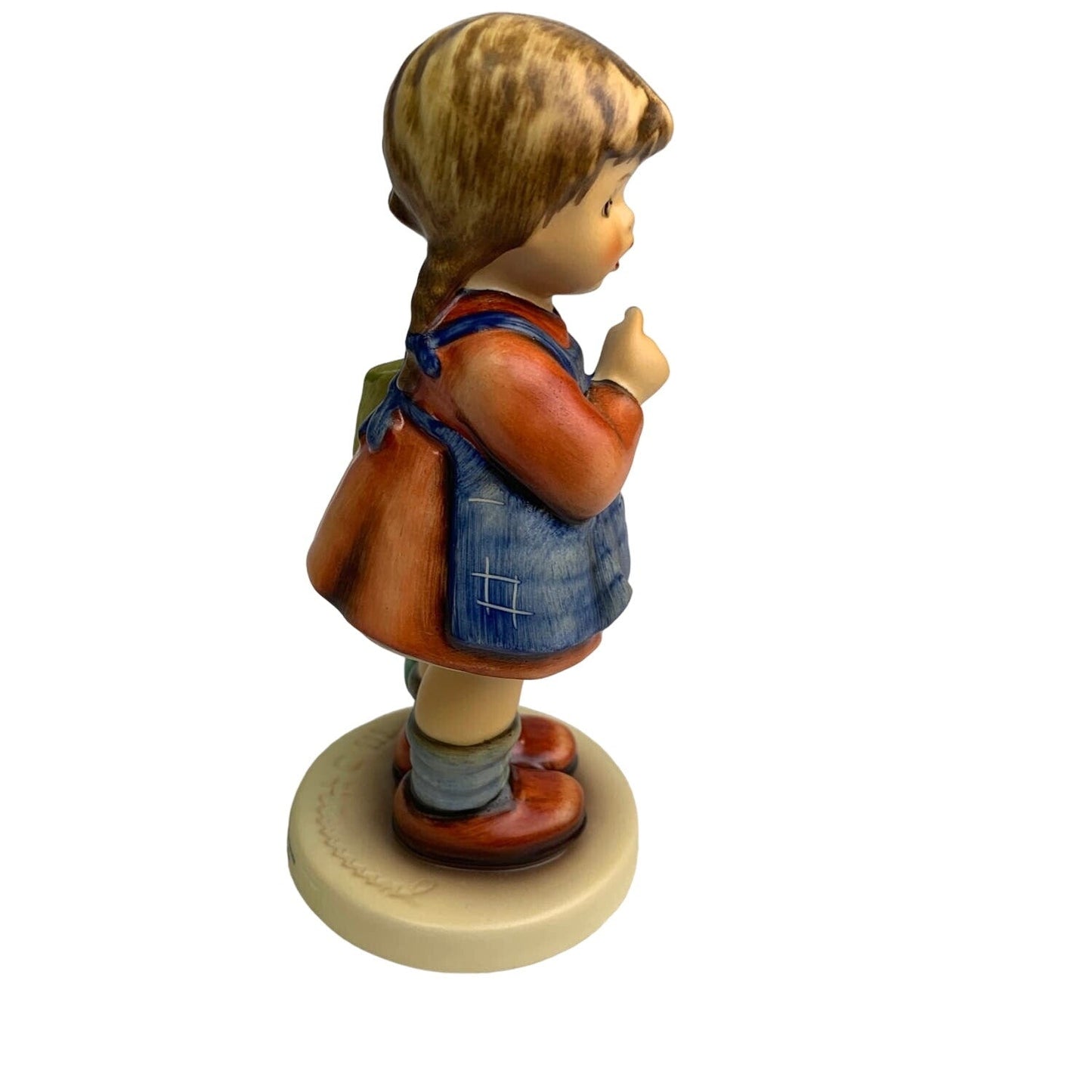 Vintage 1988 Hummel Goebel #486 I Wonder Girl Collectible Ceramic Figurine