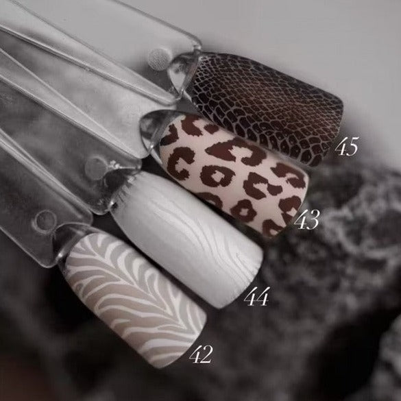 DARK Stamping Polish White Pearl #44, 10ml-4
