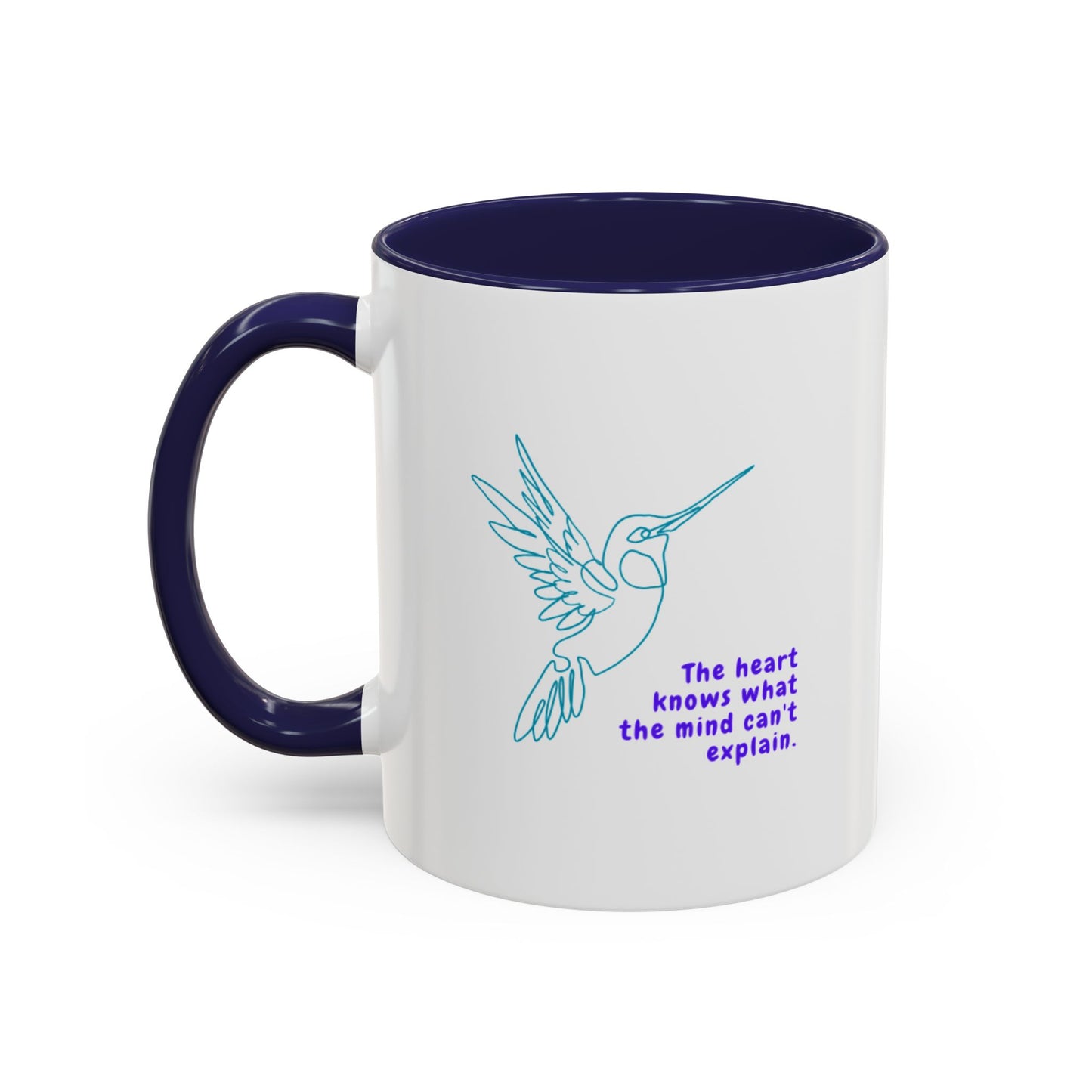 Colorful Hummingbird Coffee Mug, Inspirational Mug, Bird Lover Gift, Heartwarming Gift, Coffee Lover Gift, Affirmation Mug, Unique Mug