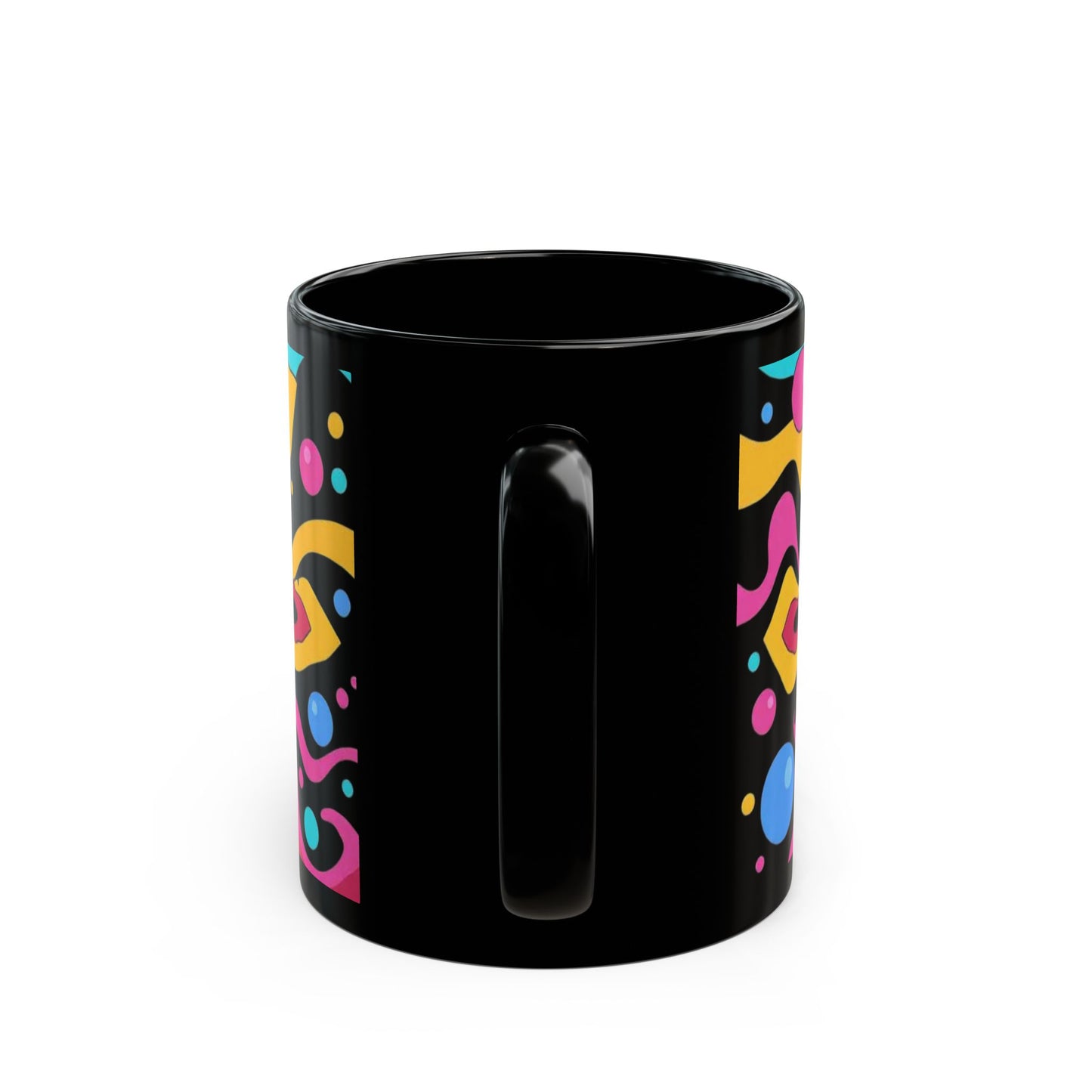 Psychedelic Coffee Mug, Colorful Mug for Coffee Lovers, Boho Gift, Unique Tea Cup, Artistic Drinkware