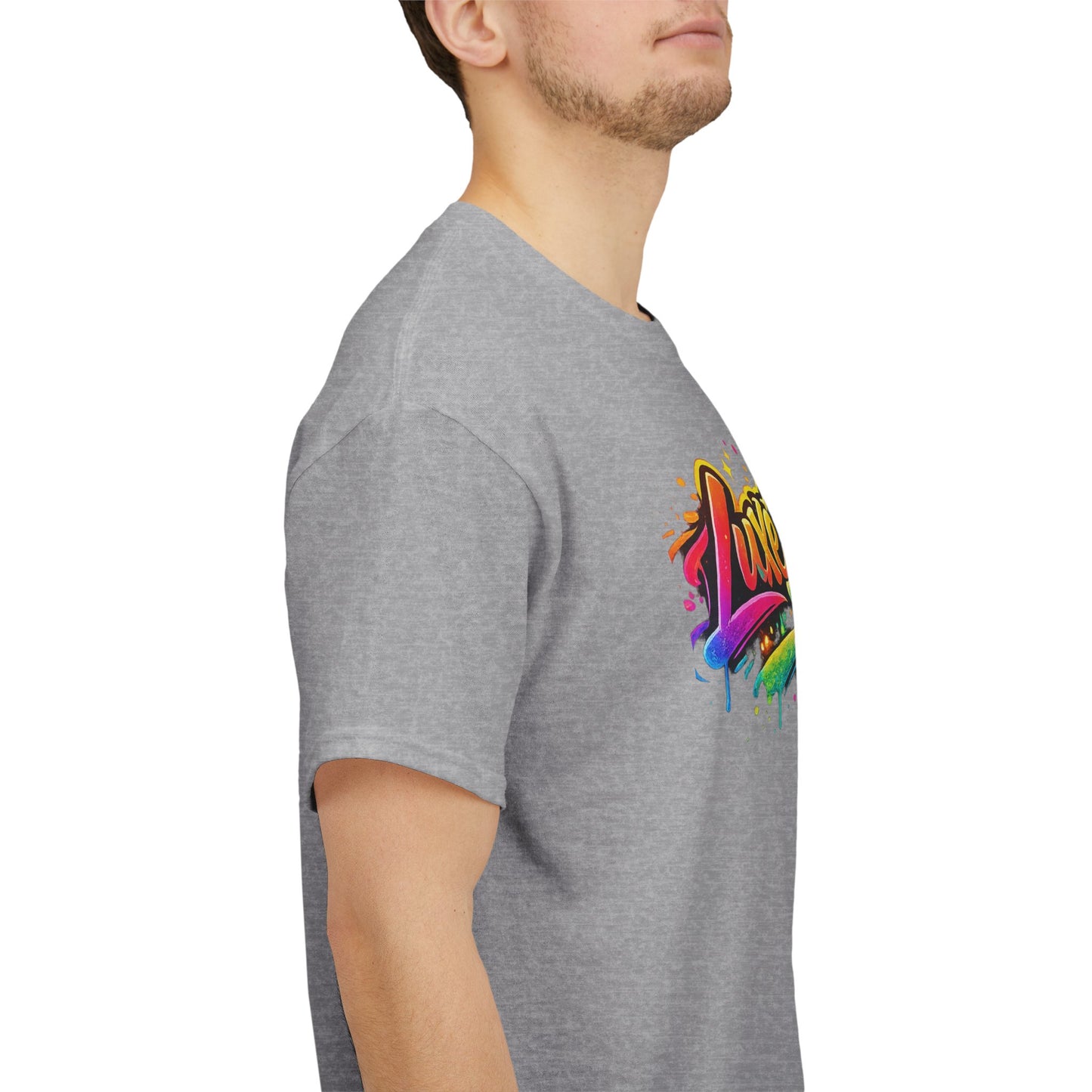 Graffiti Logo T-Shirt — 'Luxe By Mimi' Brand Colorful Streetwear Tee