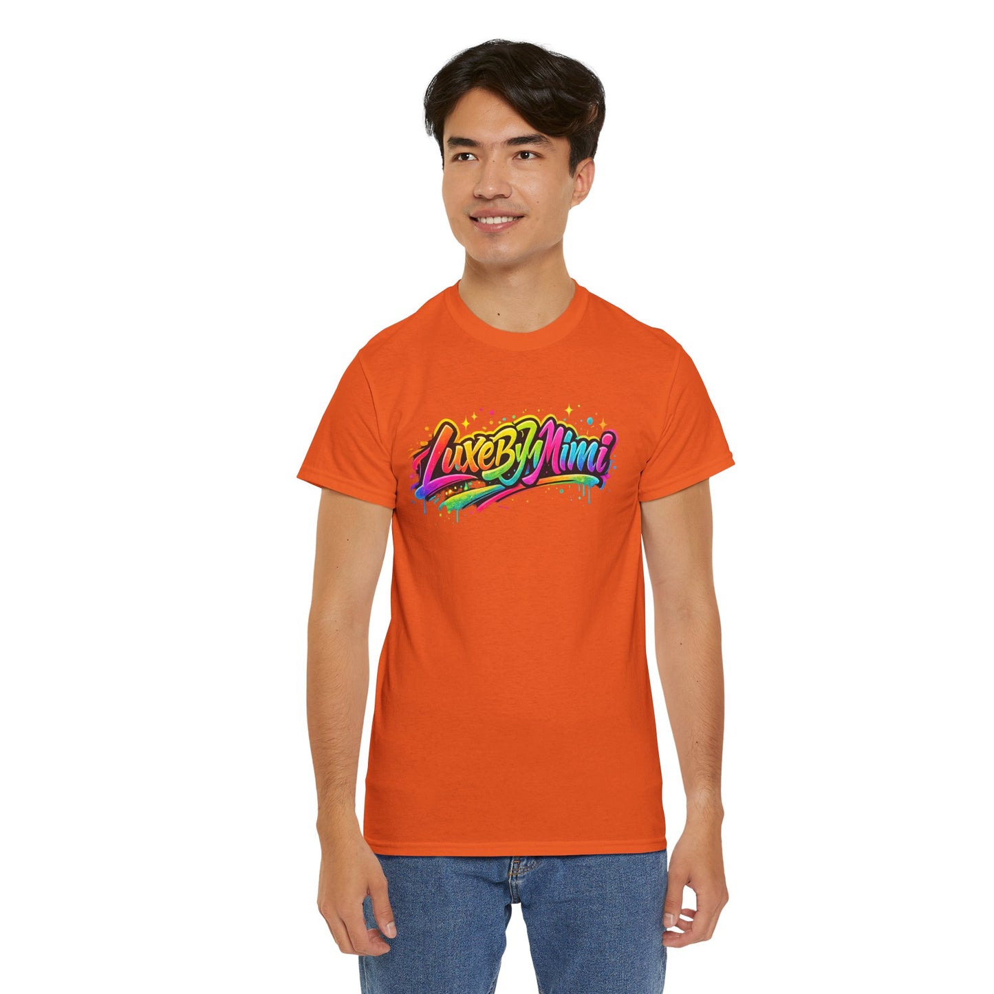 Graffiti Logo T-Shirt — 'Luxe By Mimi' Brand Colorful Streetwear Tee