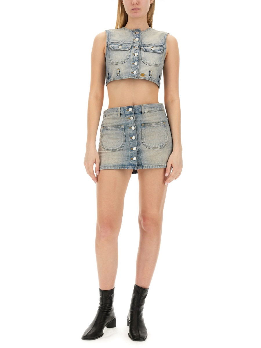 Courreges Women Top Cropped