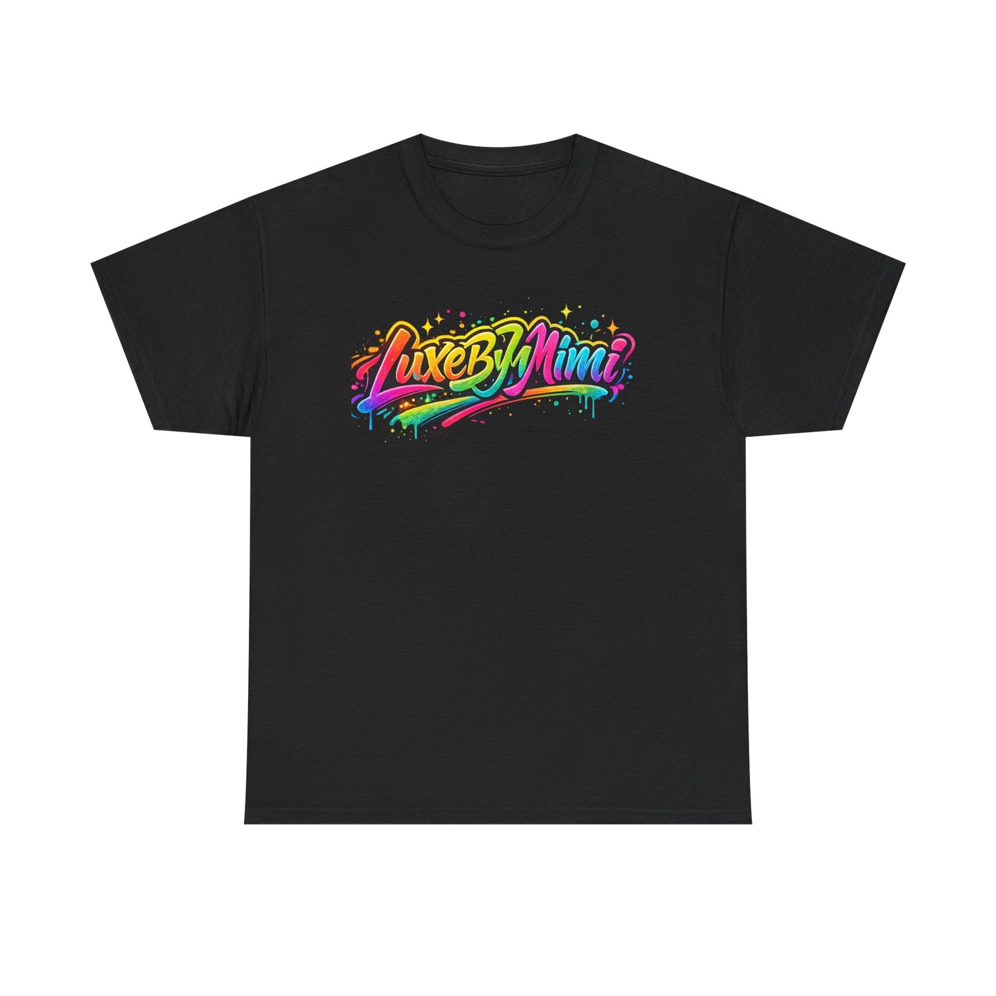 Graffiti Logo T-Shirt — 'Luxe By Mimi' Brand Colorful Streetwear Tee