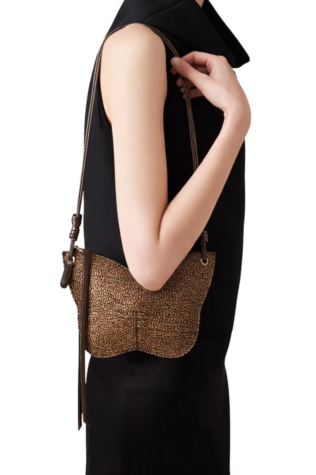 BORBONESE - Women's Borboleta Mini bag in OP suede-1