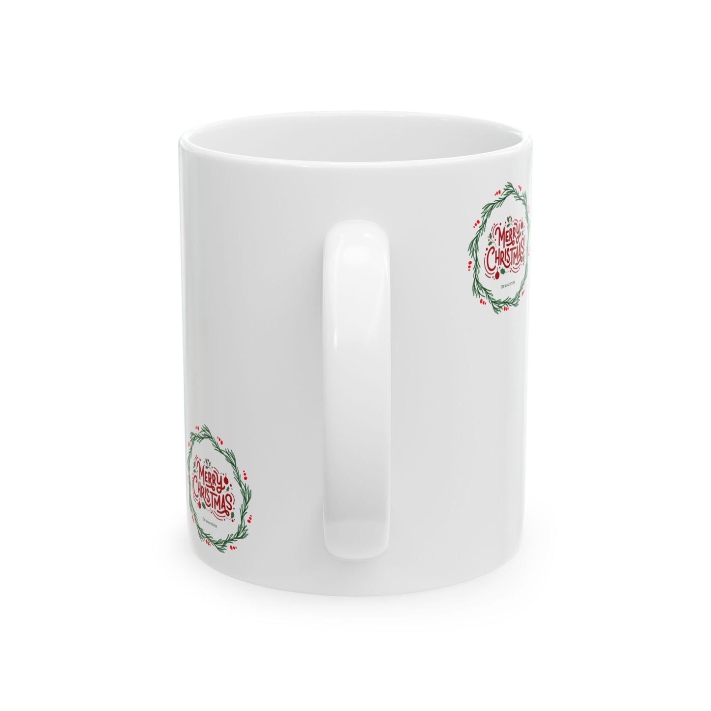 Meowy Christmas Merry Christmas Cat Mug, Cute Kitty Coffee Cup, Holiday Drinkware, Cat Lover Gift, Festive Ceramic Mug